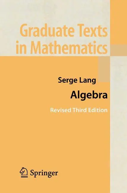 Cover: 9781461265511 | Algebra | Serge Lang | Taschenbuch | xv | Englisch | 2012
