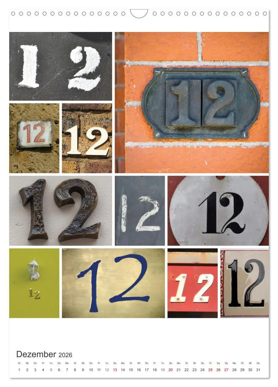 Bild: 9783516295511 | Das Jahr in Zahlen (Wandkalender 2026 DIN A3 hoch), CALVENDO...