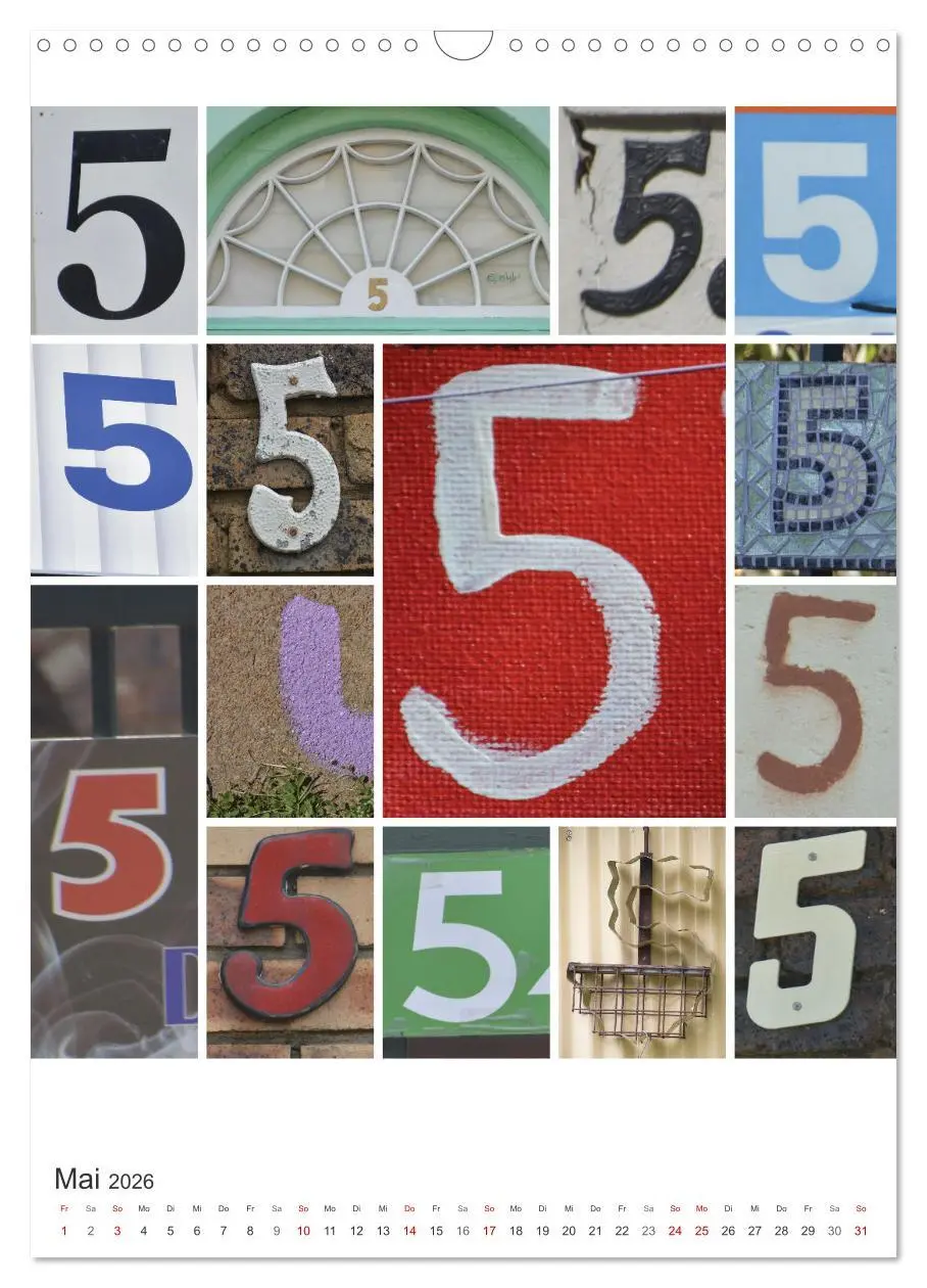 Bild: 9783516295511 | Das Jahr in Zahlen (Wandkalender 2026 DIN A3 hoch), CALVENDO...