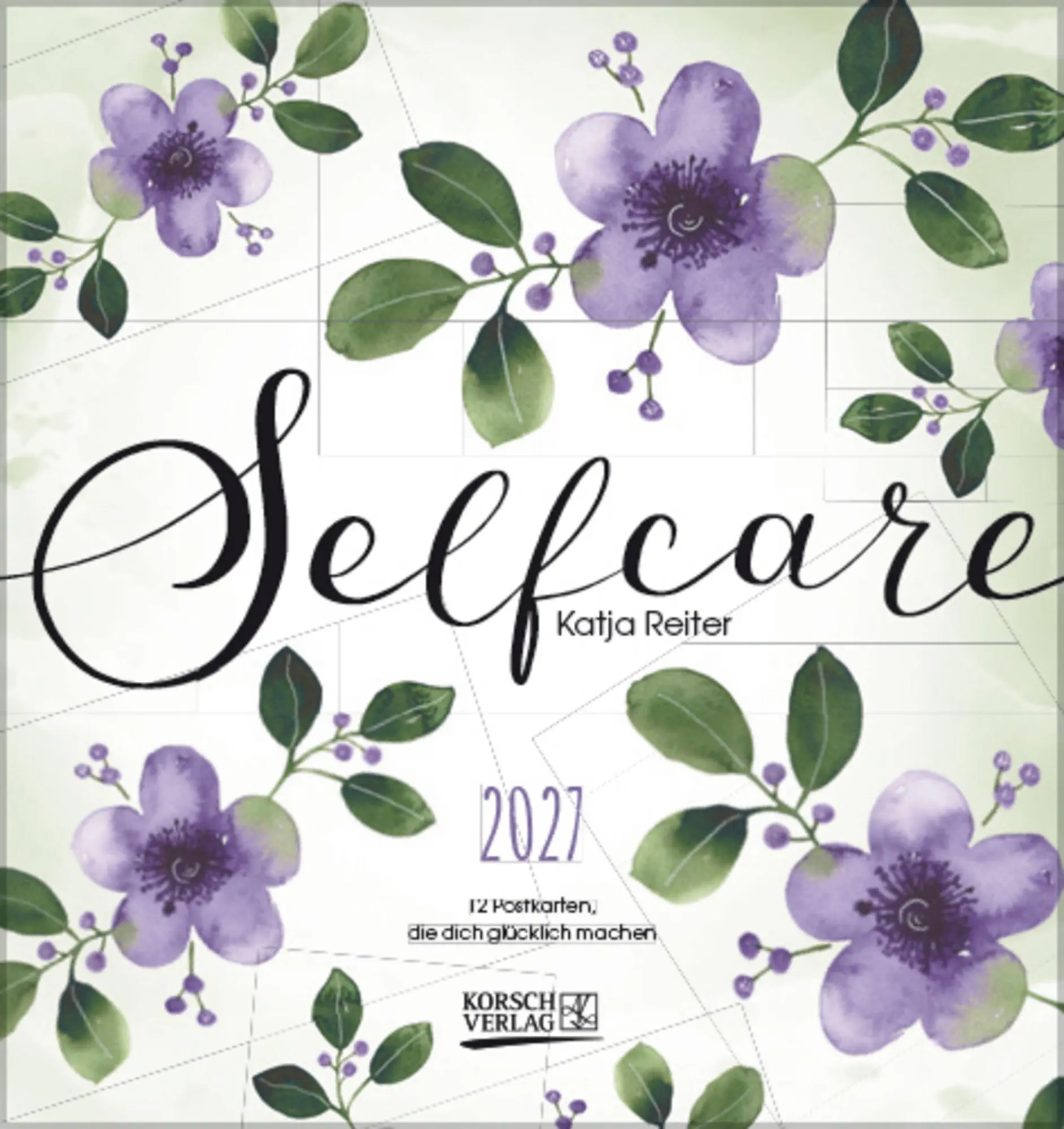 Cover: 9783819305511 | Selfcare 2027 | aufstellbarer Postkartenkalender | Verlag Korsch