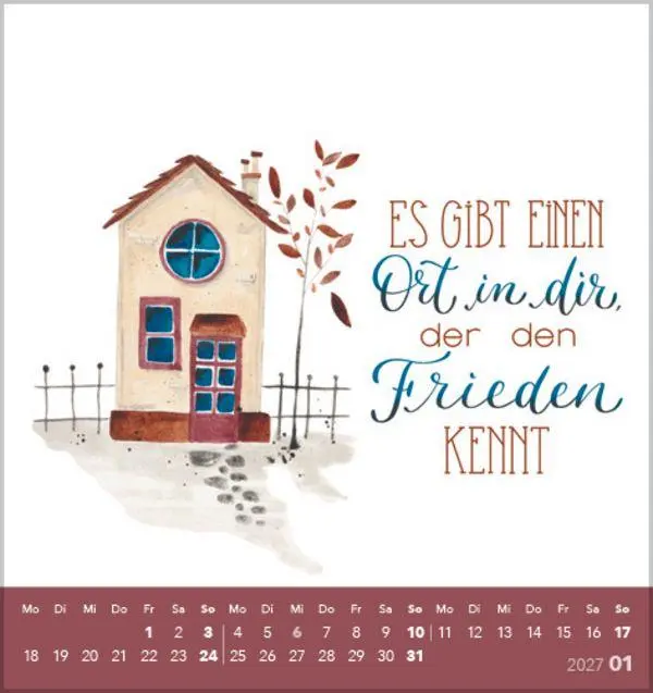 Bild: 9783819305511 | Selfcare 2027 | aufstellbarer Postkartenkalender | Verlag Korsch