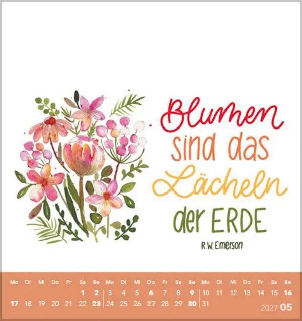 Bild: 9783819305511 | Selfcare 2027 | aufstellbarer Postkartenkalender | Verlag Korsch