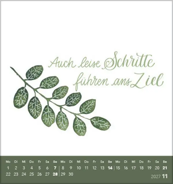 Bild: 9783819305511 | Selfcare 2027 | aufstellbarer Postkartenkalender | Verlag Korsch