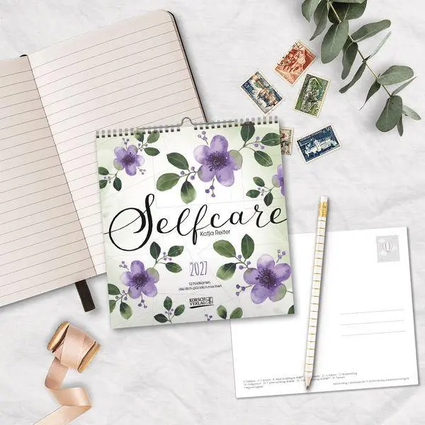 Bild: 9783819305511 | Selfcare 2027 | aufstellbarer Postkartenkalender | Verlag Korsch