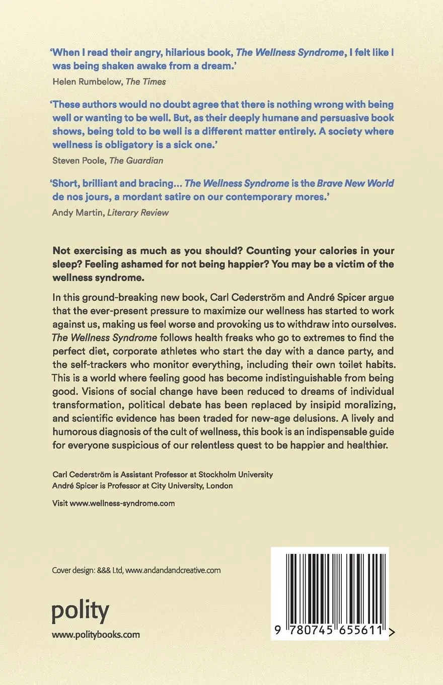 Rückseite: 9780745655611 | The Wellness Syndrome | Andre Spicer (u. a.) | Taschenbuch | 200 S.