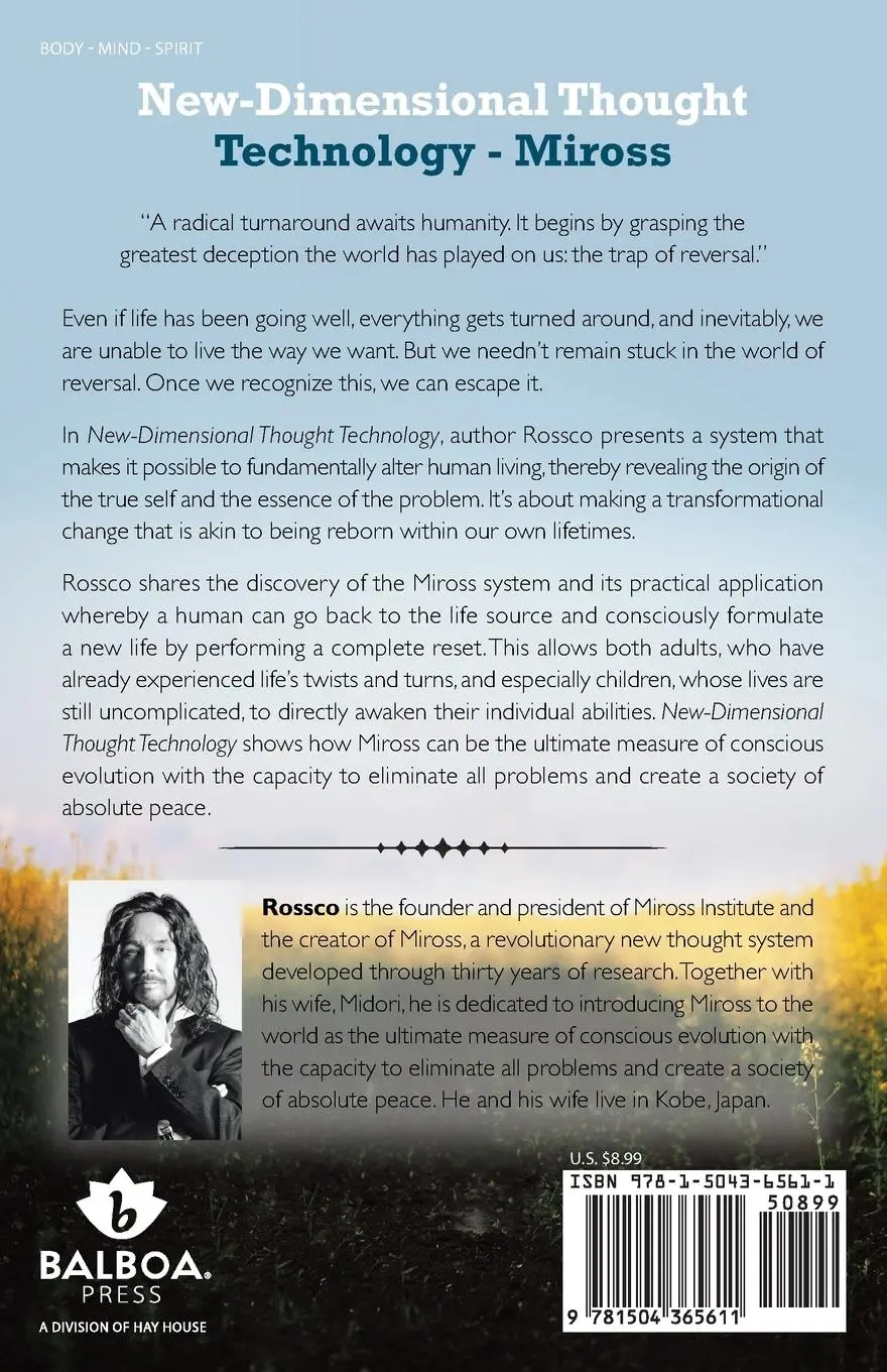 Rückseite: 9781504365611 | New-Dimensional Thought Technology | The Dawning of a New Civilization