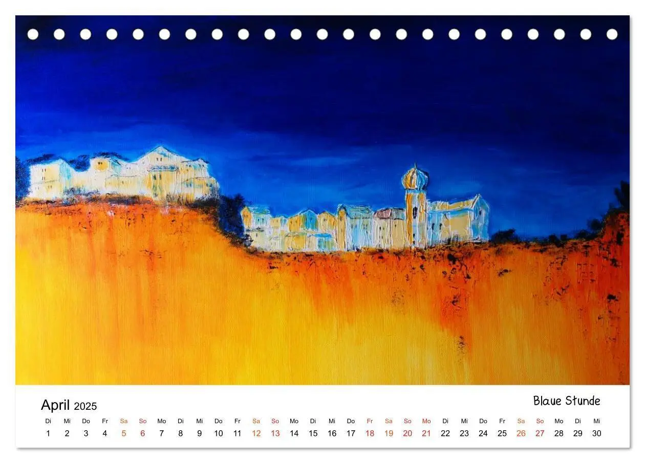 Bild: 9783435555611 | Cinque Terre und Meer in Aquarell und Acryl (Tischkalender 2025 DIN...
