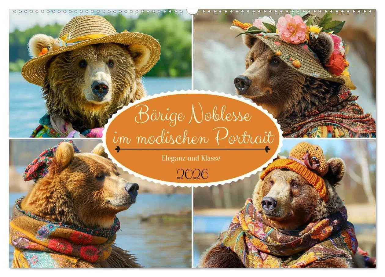 Cover: 9783457405611 | Bärige Noblesse im modischen Portrait. Eleganz und Klasse...