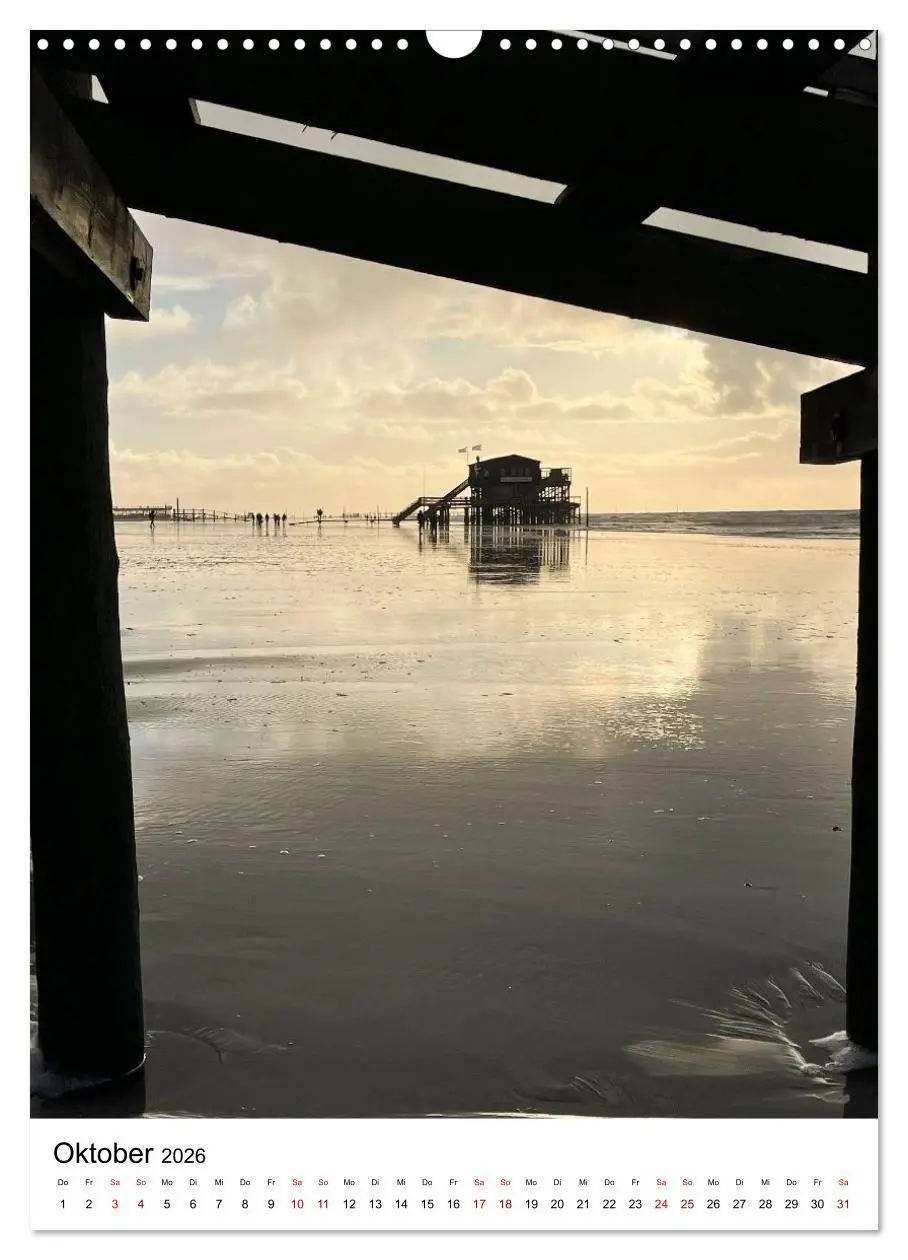 Bild: 9783516665611 | Strand der Sehnsucht - Sankt Peter-Ording (Wandkalender 2026 DIN A3...