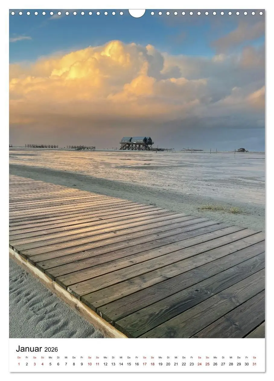 Bild: 9783516665611 | Strand der Sehnsucht - Sankt Peter-Ording (Wandkalender 2026 DIN A3...