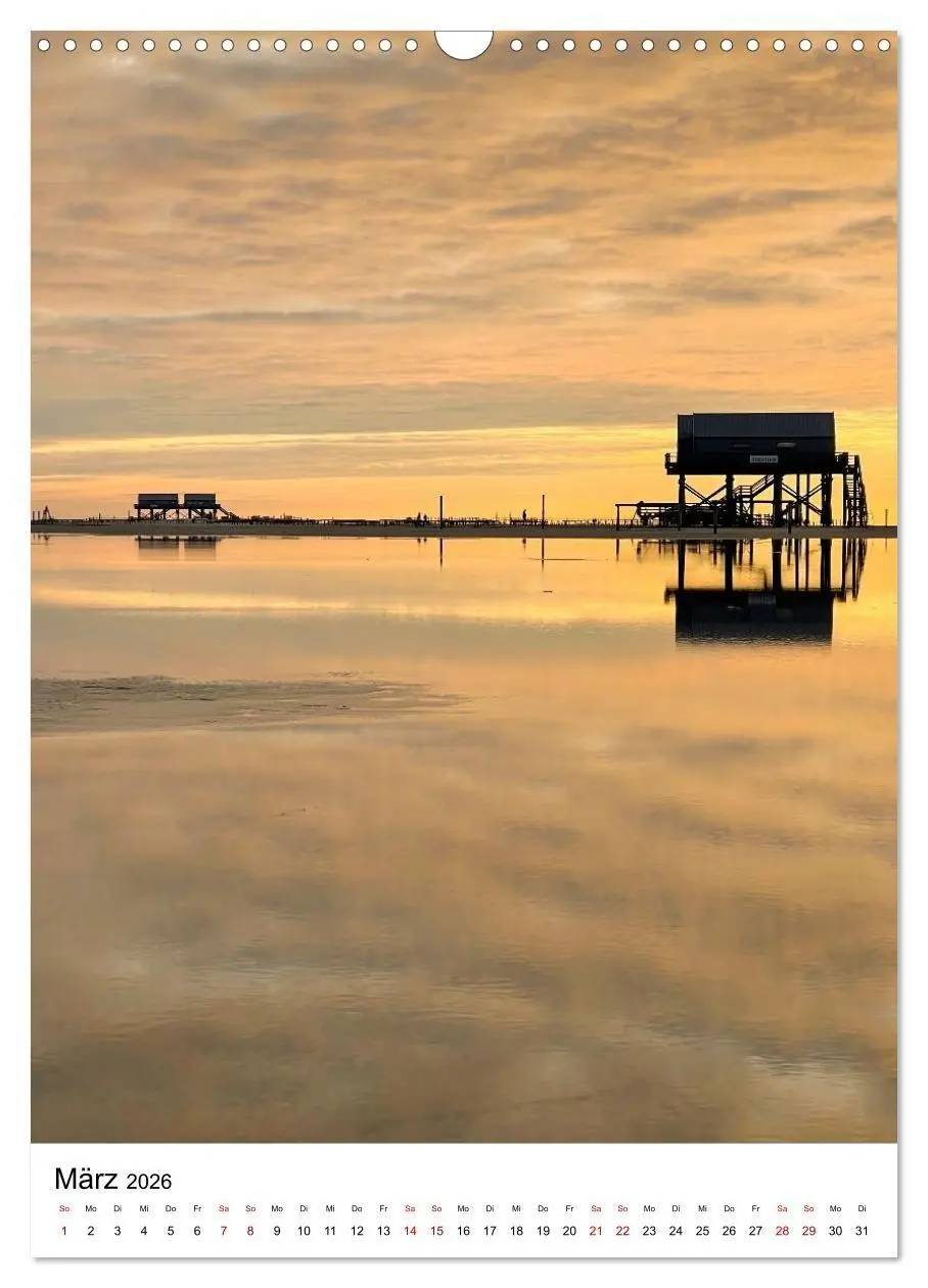 Bild: 9783516665611 | Strand der Sehnsucht - Sankt Peter-Ording (Wandkalender 2026 DIN A3...