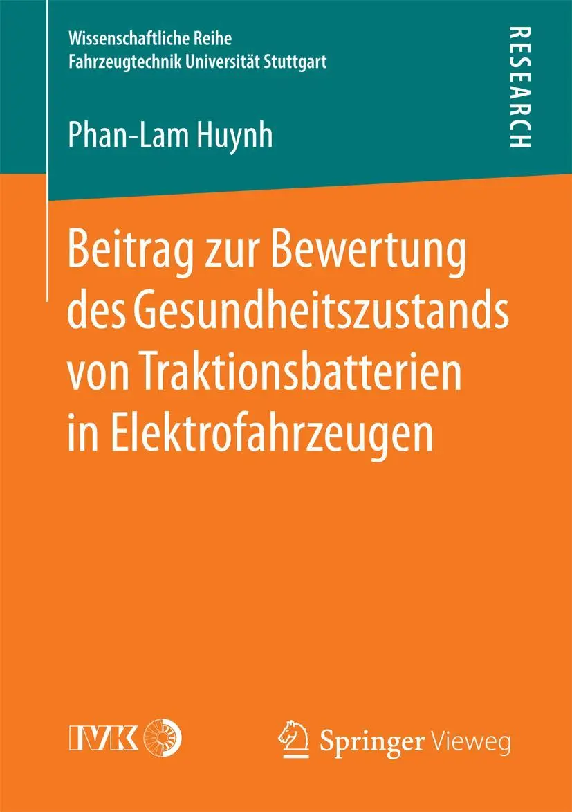 Cover: 9783658165611 | Beitrag zur Bewertung des Gesundheitszustands von...