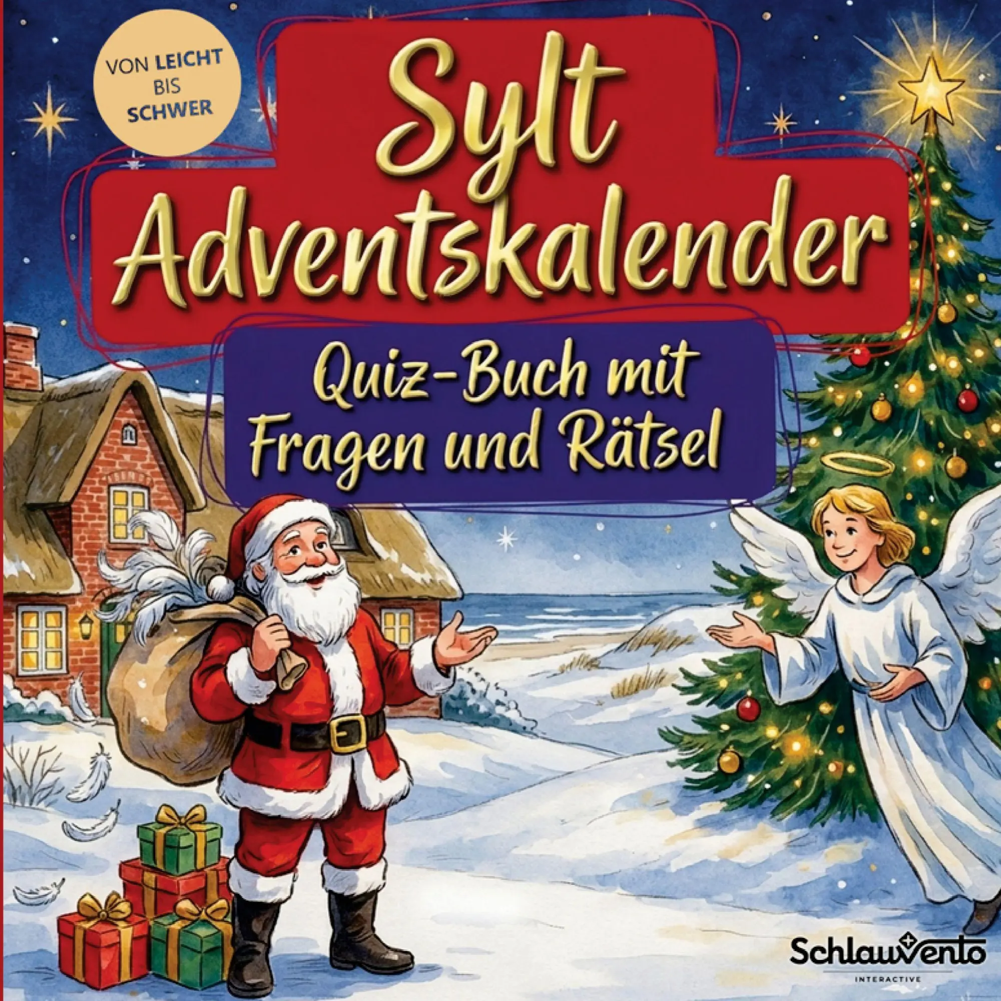 Cover: 9783693195611 | Sylt-Adventskalender: Quiz-Buch mit Fragen und Rätsel | Interactive