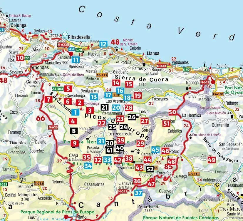 Bild: 9783763315611 | ROTHER Wanderführer Picos de Europa. 52 Touren im ältesten...