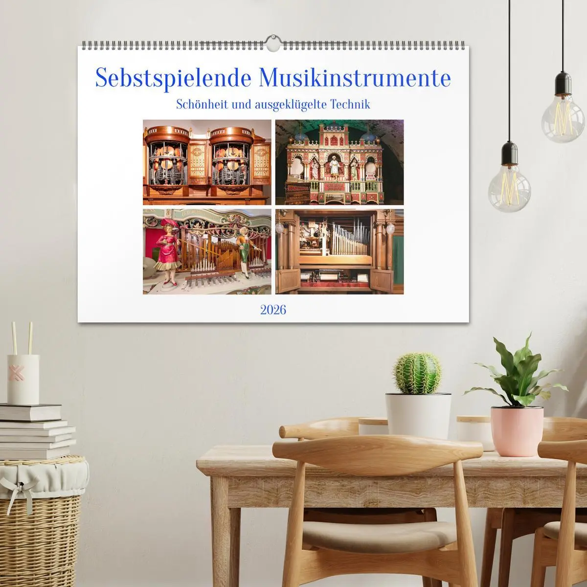 Bild: 9783457255711 | Selbstspielende Musikinstrumente (Wandkalender 2026 DIN A2 quer),...