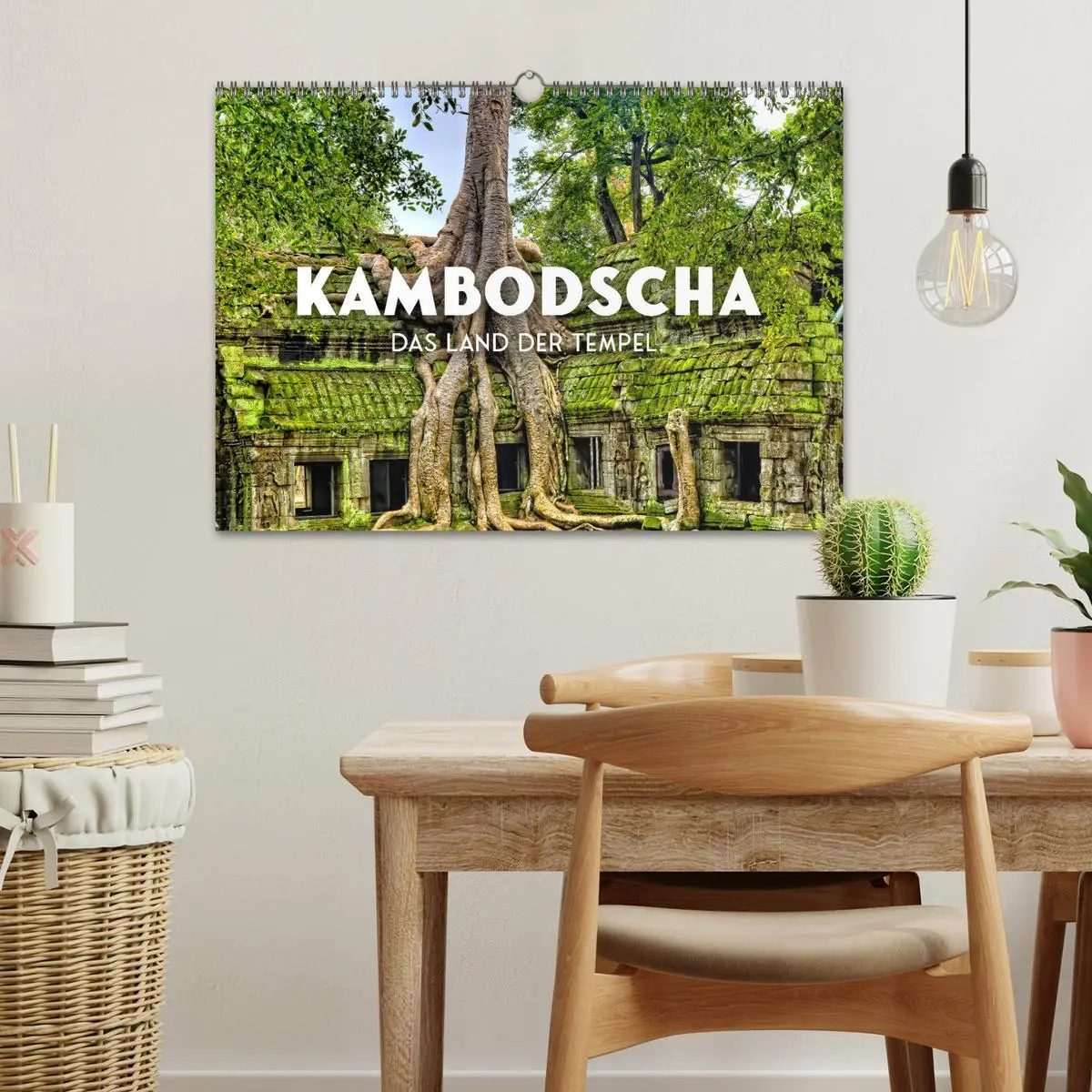 Bild: 9783457565711 | Kambodscha - Das Land der Tempel. (Wandkalender 2026 DIN A3 quer),...