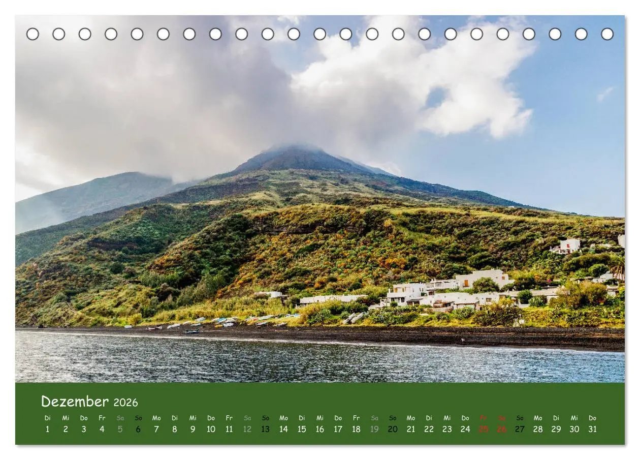 Bild: 9783457705711 | Traumhaftes Sizilien (Tischkalender 2026 DIN A5 quer), CALVENDO...