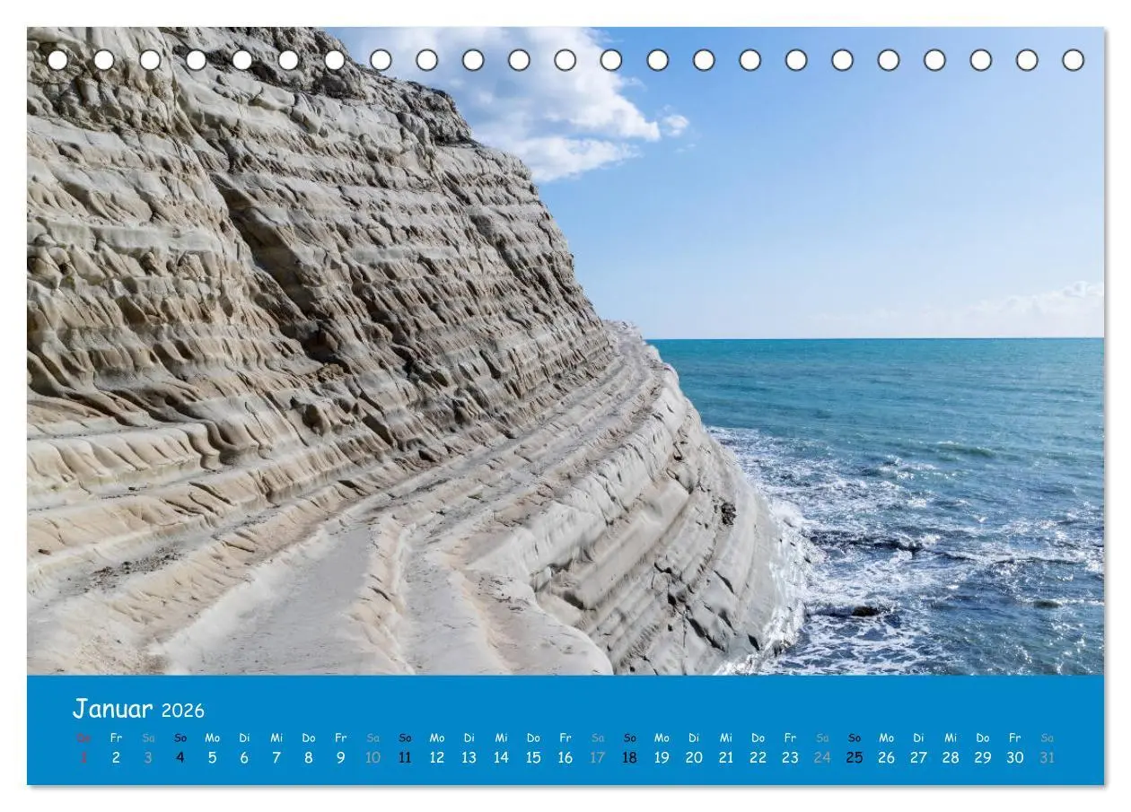 Bild: 9783457705711 | Traumhaftes Sizilien (Tischkalender 2026 DIN A5 quer), CALVENDO...