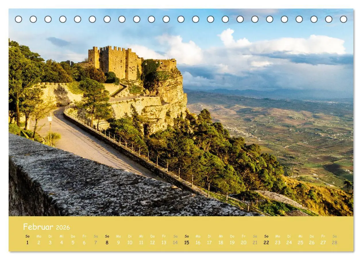 Bild: 9783457705711 | Traumhaftes Sizilien (Tischkalender 2026 DIN A5 quer), CALVENDO...