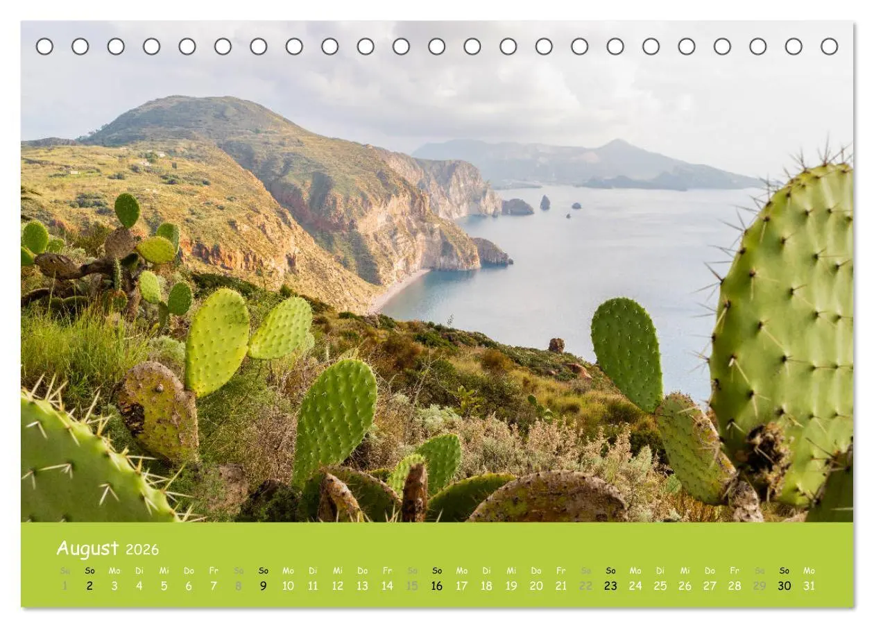 Bild: 9783457705711 | Traumhaftes Sizilien (Tischkalender 2026 DIN A5 quer), CALVENDO...