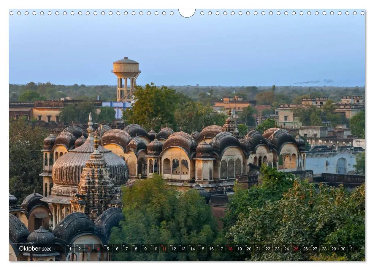 Bild: 9783457945711 | Indien, Rajasthan (Wandkalender 2026 DIN A3 quer), CALVENDO...