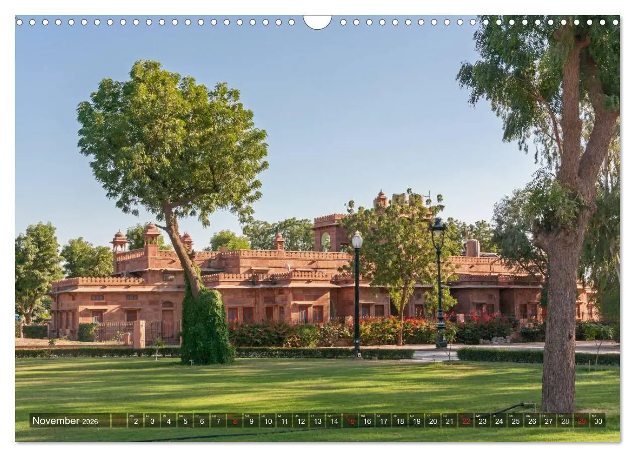 Bild: 9783457945711 | Indien, Rajasthan (Wandkalender 2026 DIN A3 quer), CALVENDO...