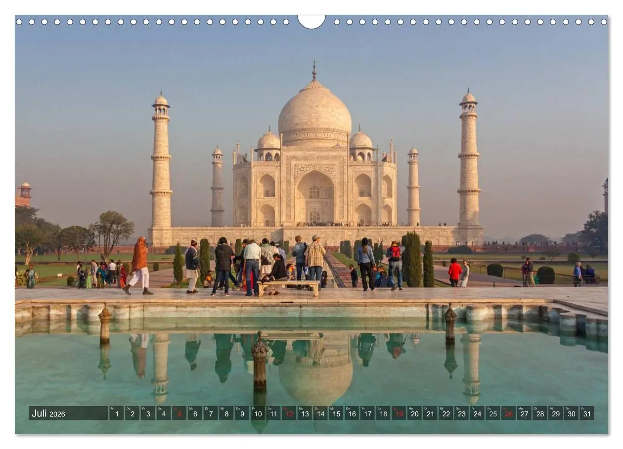 Bild: 9783457945711 | Indien, Rajasthan (Wandkalender 2026 DIN A3 quer), CALVENDO...