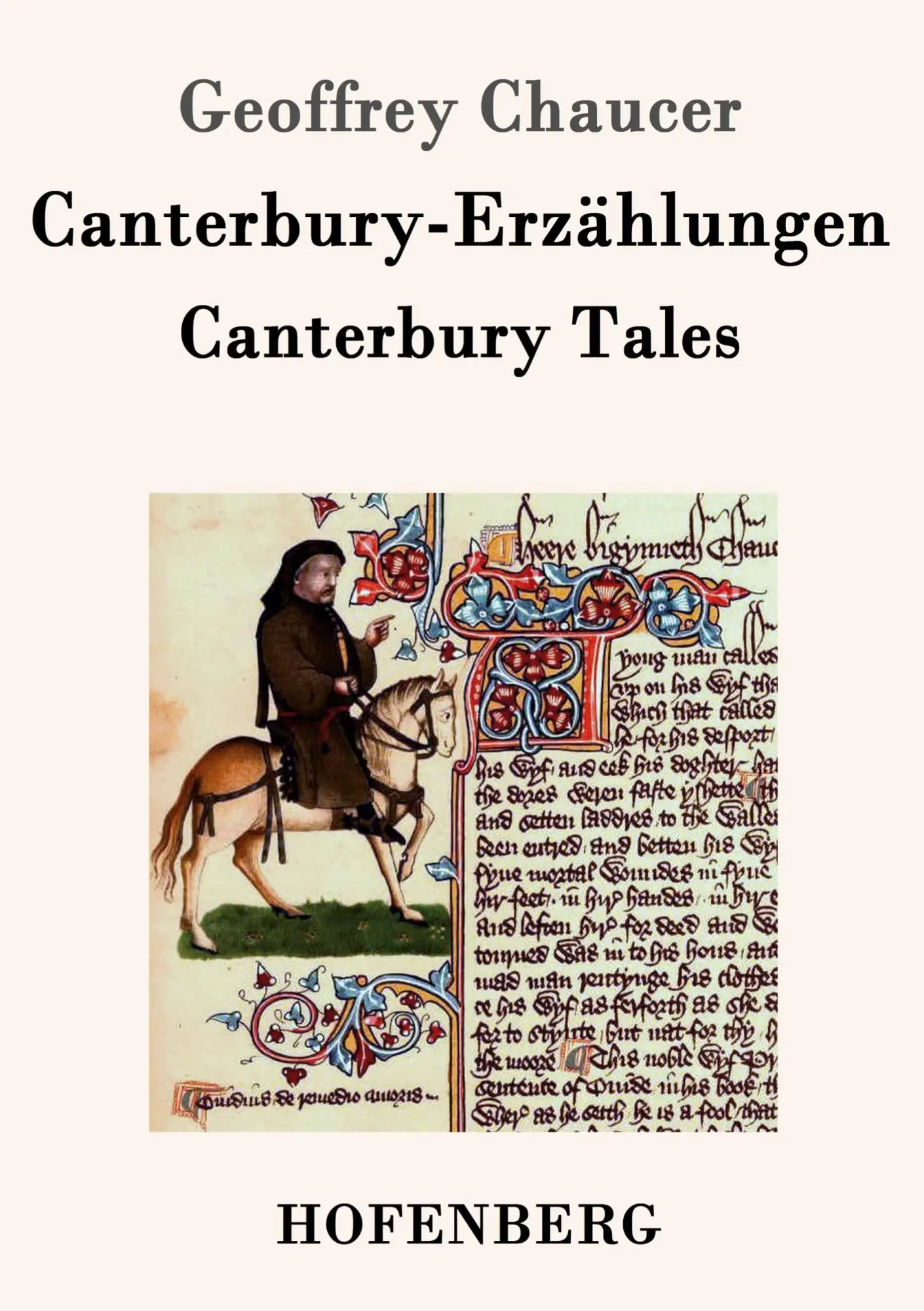 Cover: 9783843045711 | Canterbury-Erzählungen | Canterbury Tales | Geoffrey Chaucer | Buch