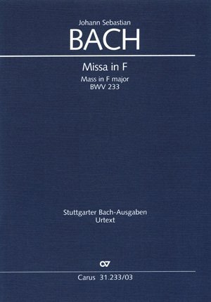 Cover: 9790007085711 | Missa in F (Klavierauszug) | Johann Sebastian Bach | Buch | 52 S.
