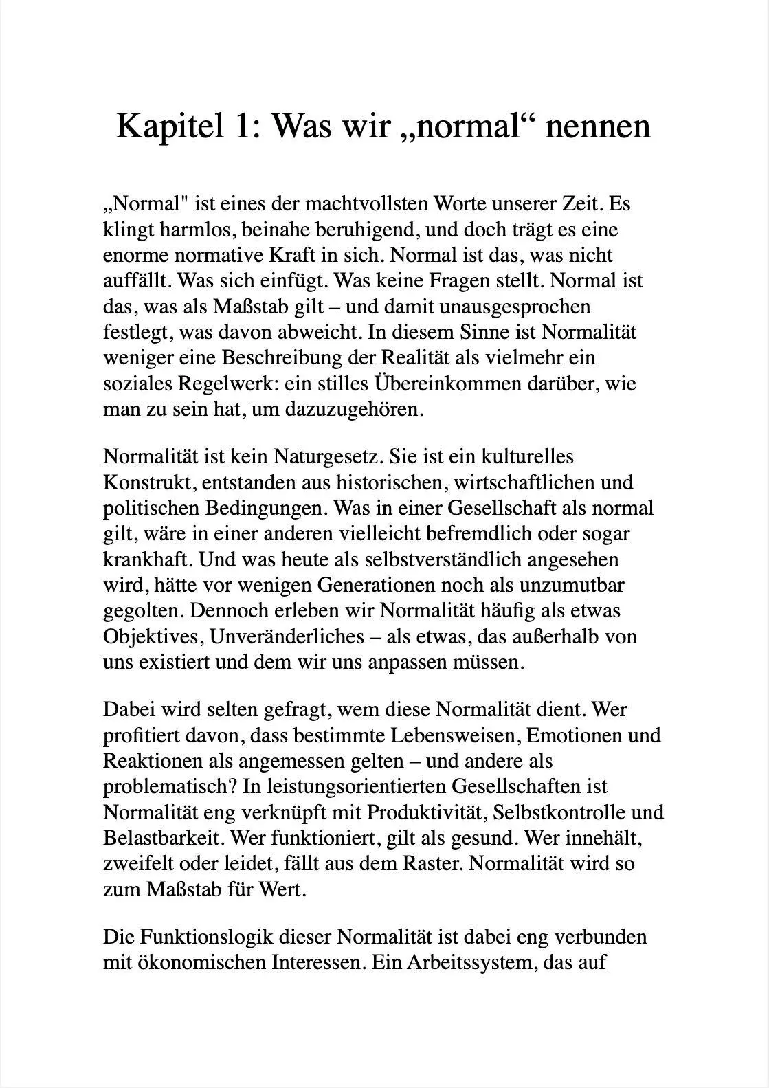 Bild: 9791281365711 | DER MYTHOS DER NORMALITÄT | Julia Reinhardt | Taschenbuch | 132 S.