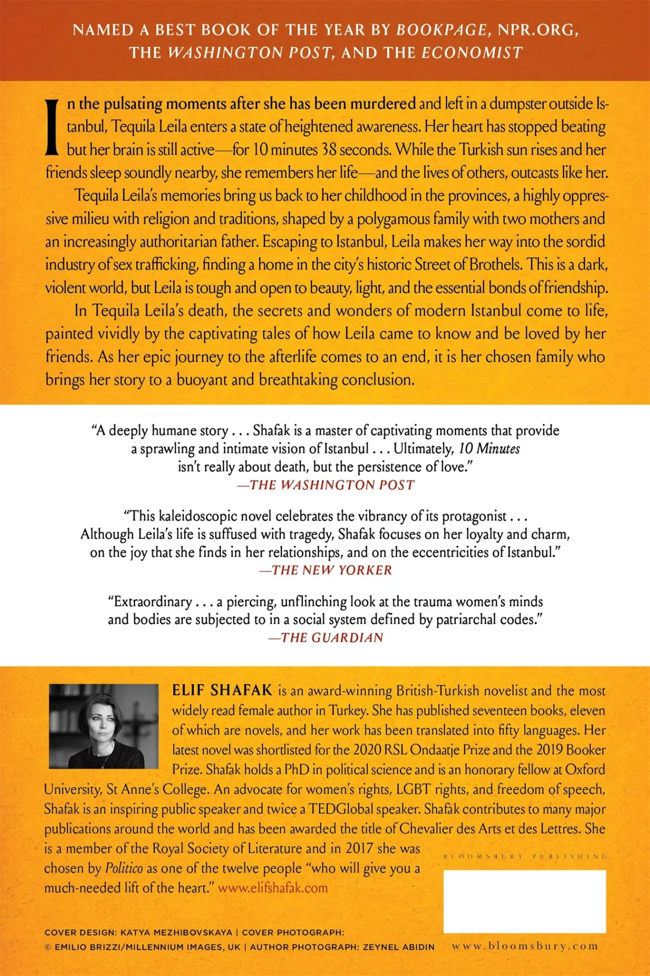 Rückseite: 9781635575811 | 10 Minutes 38 Seconds in This Strange World | Shafak | Taschenbuch