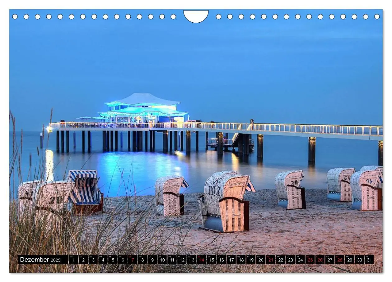 Bild: 9783435605811 | Timmendorfer Strand (Wandkalender 2025 DIN A4 quer), CALVENDO...