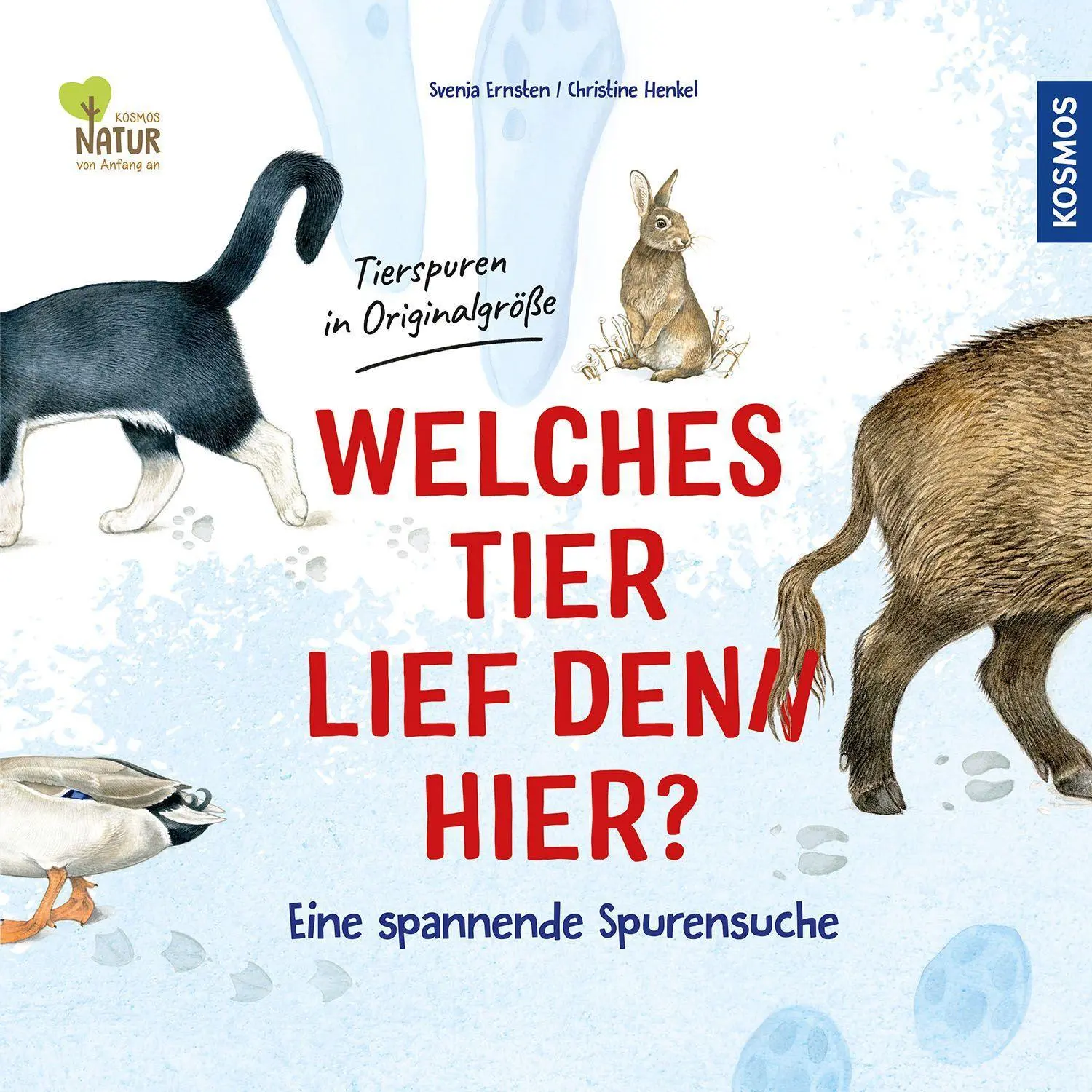 Cover: 9783440175811 | Welches Tier lief denn hier? | Eine spannende Spurensuche | Ernsten