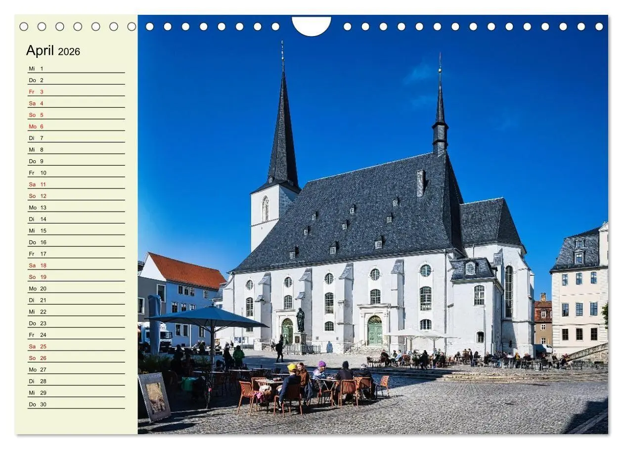 Bild: 9783516715811 | Weimar - Mit Plan durch das Jahr (Wandkalender 2026 DIN A4 quer),...
