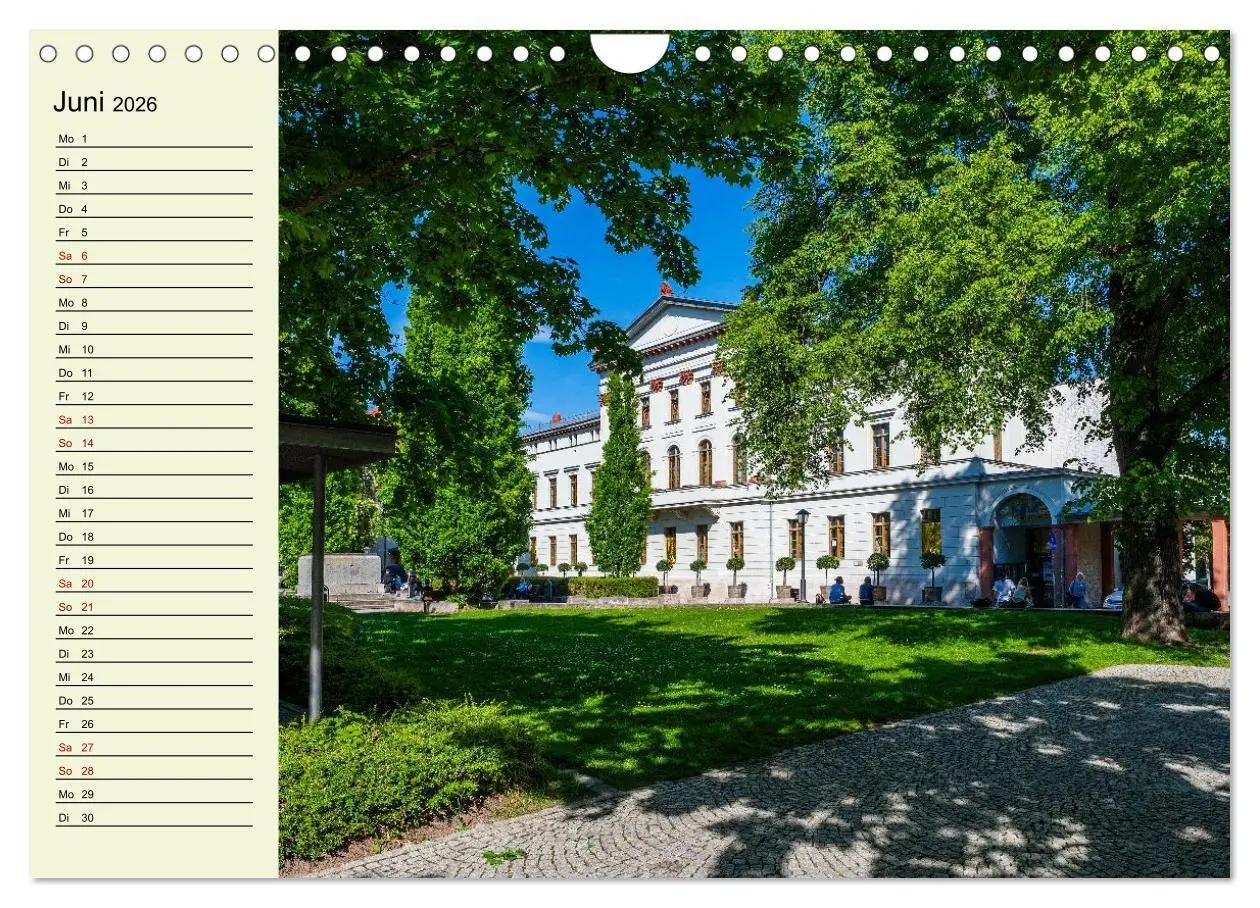 Bild: 9783516715811 | Weimar - Mit Plan durch das Jahr (Wandkalender 2026 DIN A4 quer),...