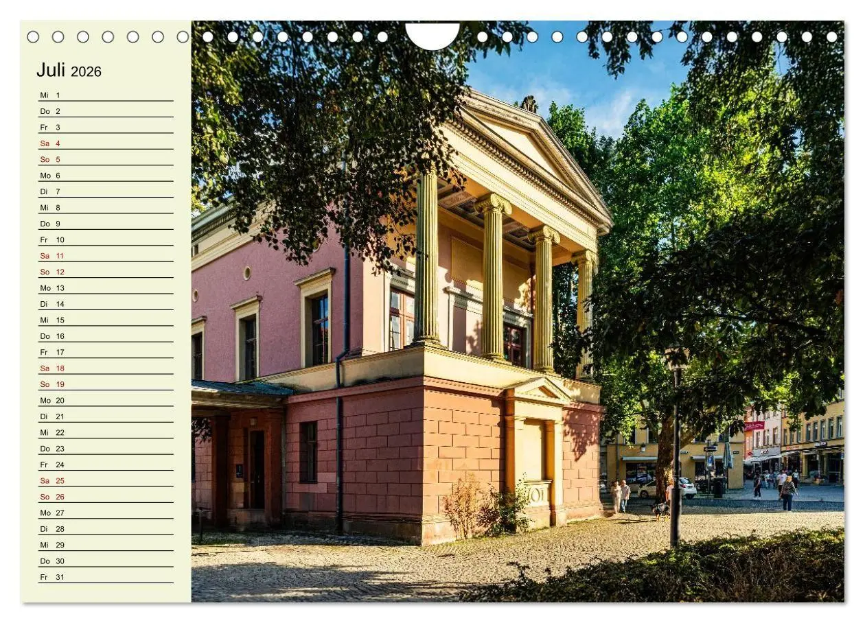 Bild: 9783516715811 | Weimar - Mit Plan durch das Jahr (Wandkalender 2026 DIN A4 quer),...