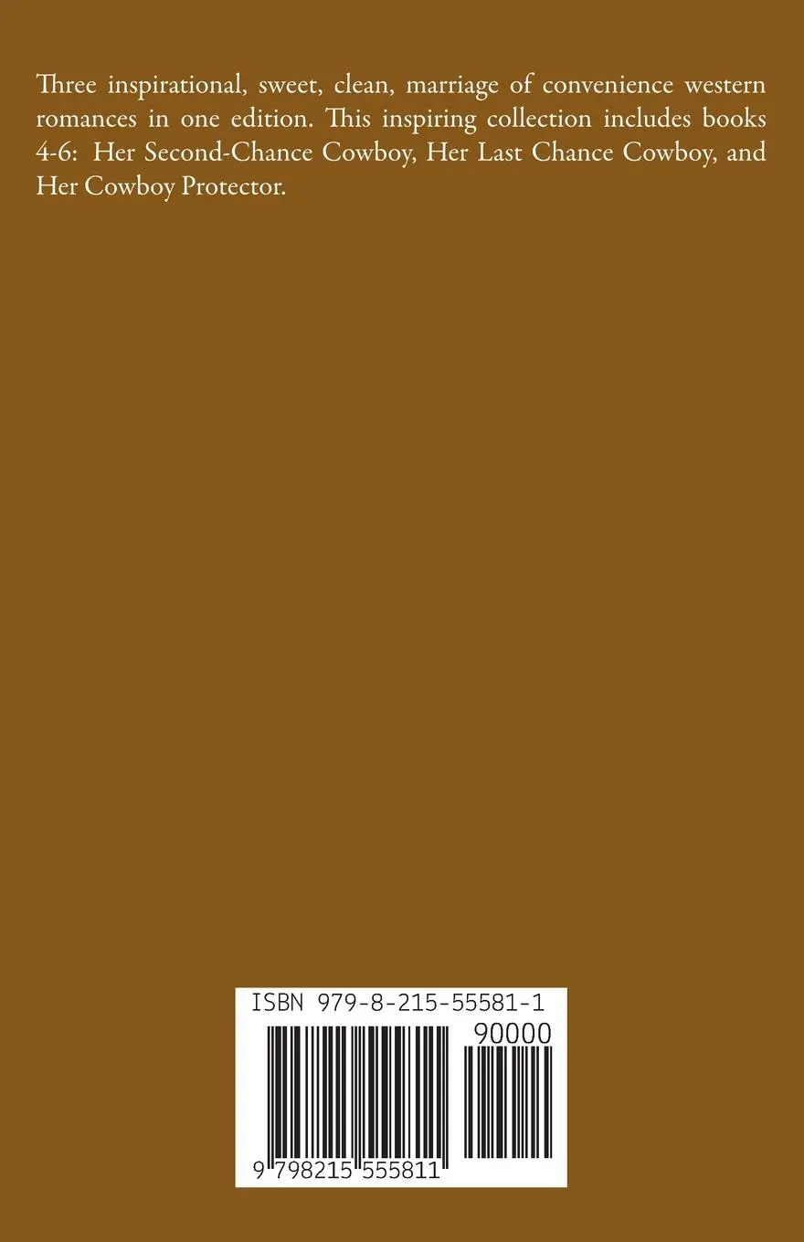 Rückseite: 9798215555811 | Carsen Brothers of Sweet Rivers Ranch Books 4-6 (Carsen Brothers...