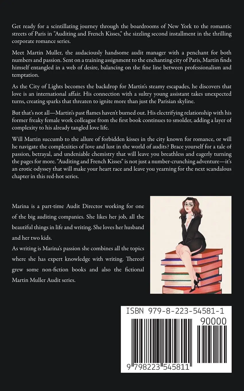 Rückseite: 9798223545811 | Auditing and French Kisses | Marina Peters | Taschenbuch | Englisch