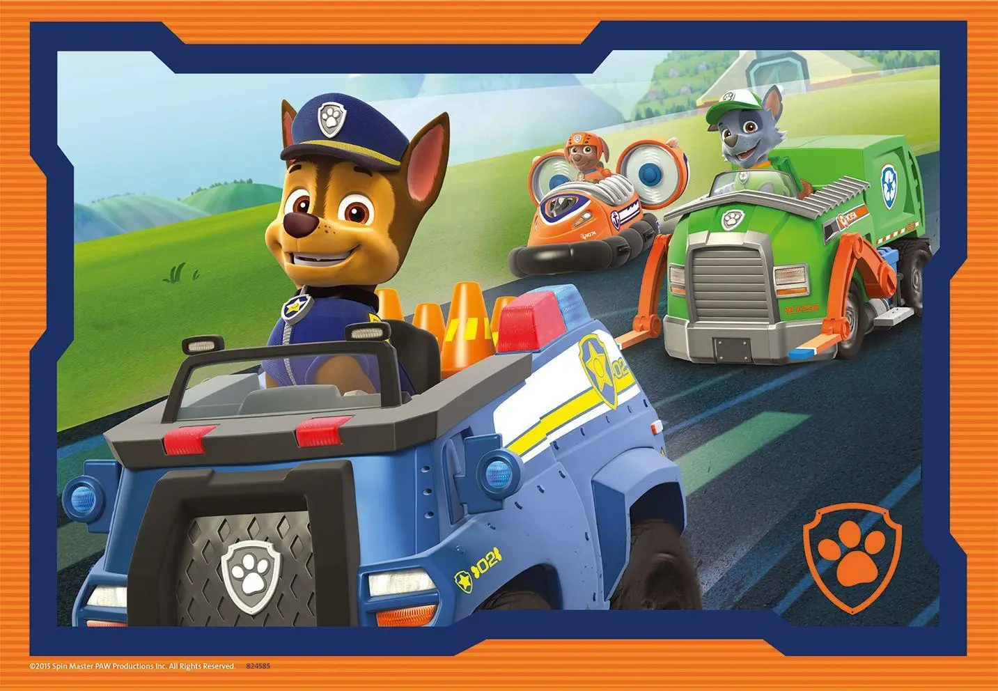Bild: 4005556075911 | Paw Patrol im Einsatz. Puzzle 2 x 12 Teile | Spiel | 07591 | Deutsch