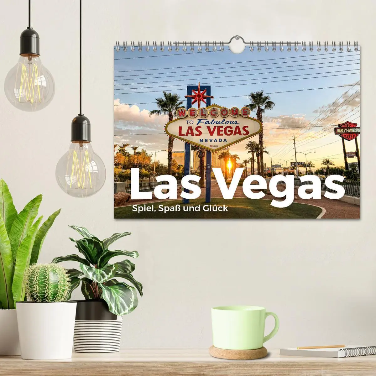 Bild: 9783457615911 | Las Vegas - Spiel, Spaß und Glück (Wandkalender 2026 DIN A4 quer),...