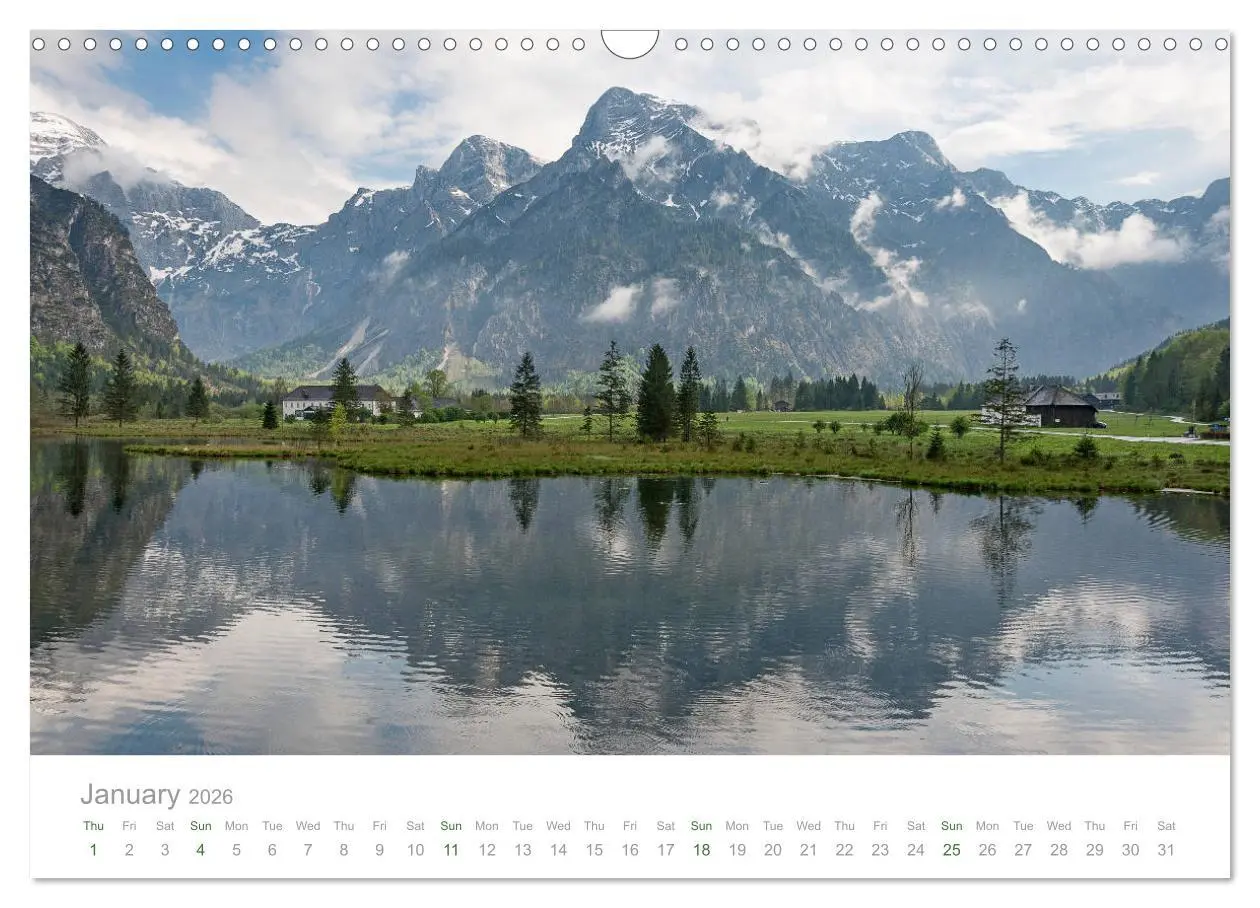Bild: 9783516565911 | Touring Austria (Wall Calendar 2026 DIN A3 landscape), CALVENDO 12...