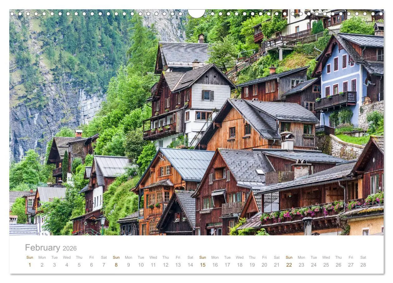 Bild: 9783516565911 | Touring Austria (Wall Calendar 2026 DIN A3 landscape), CALVENDO 12...