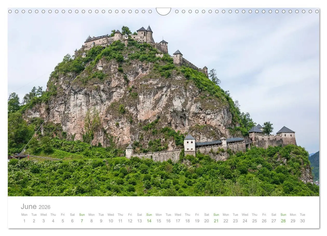 Bild: 9783516565911 | Touring Austria (Wall Calendar 2026 DIN A3 landscape), CALVENDO 12...