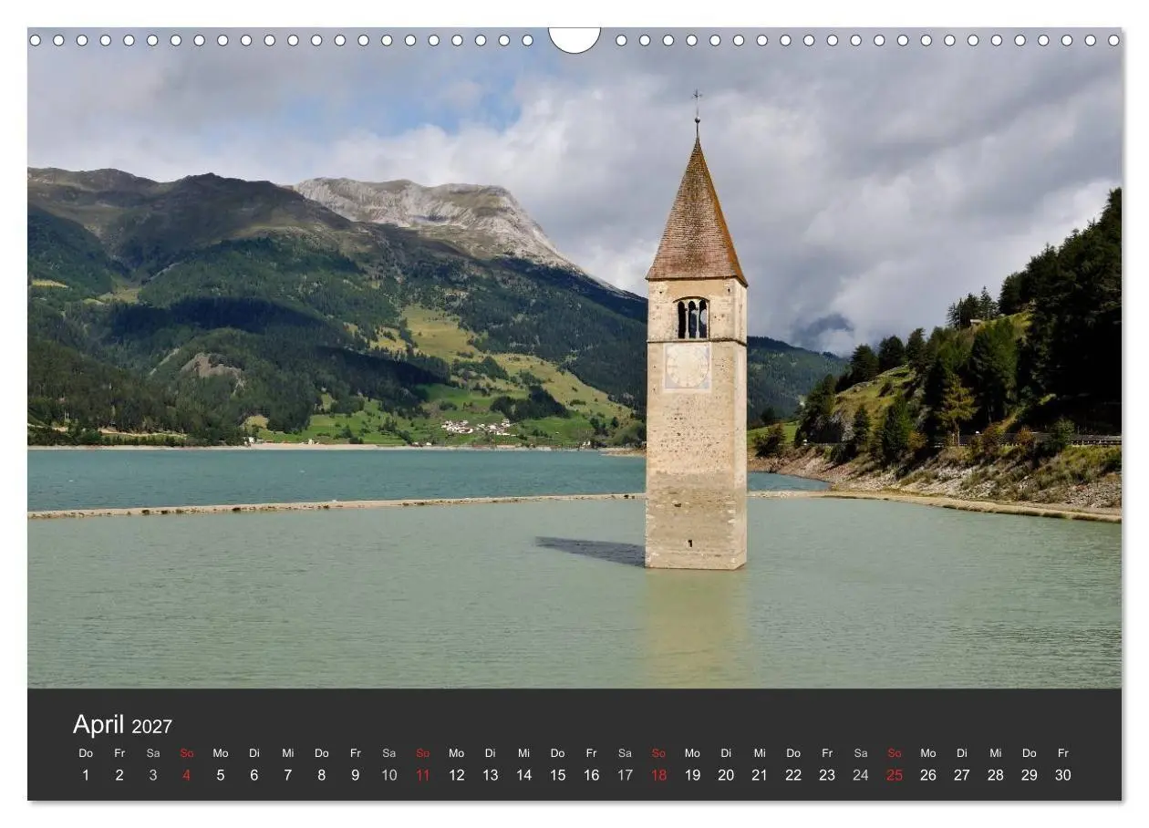 Bild: 9783594235911 | Der Vinschgau (Wandkalender 2027 DIN A3 quer), CALVENDO Monatskalender