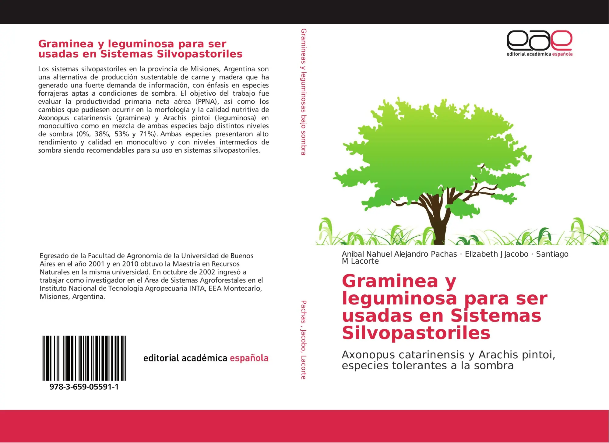 Cover: 9783659055911 | Graminea y leguminosa para ser usadas en Sistemas Silvopastoriles