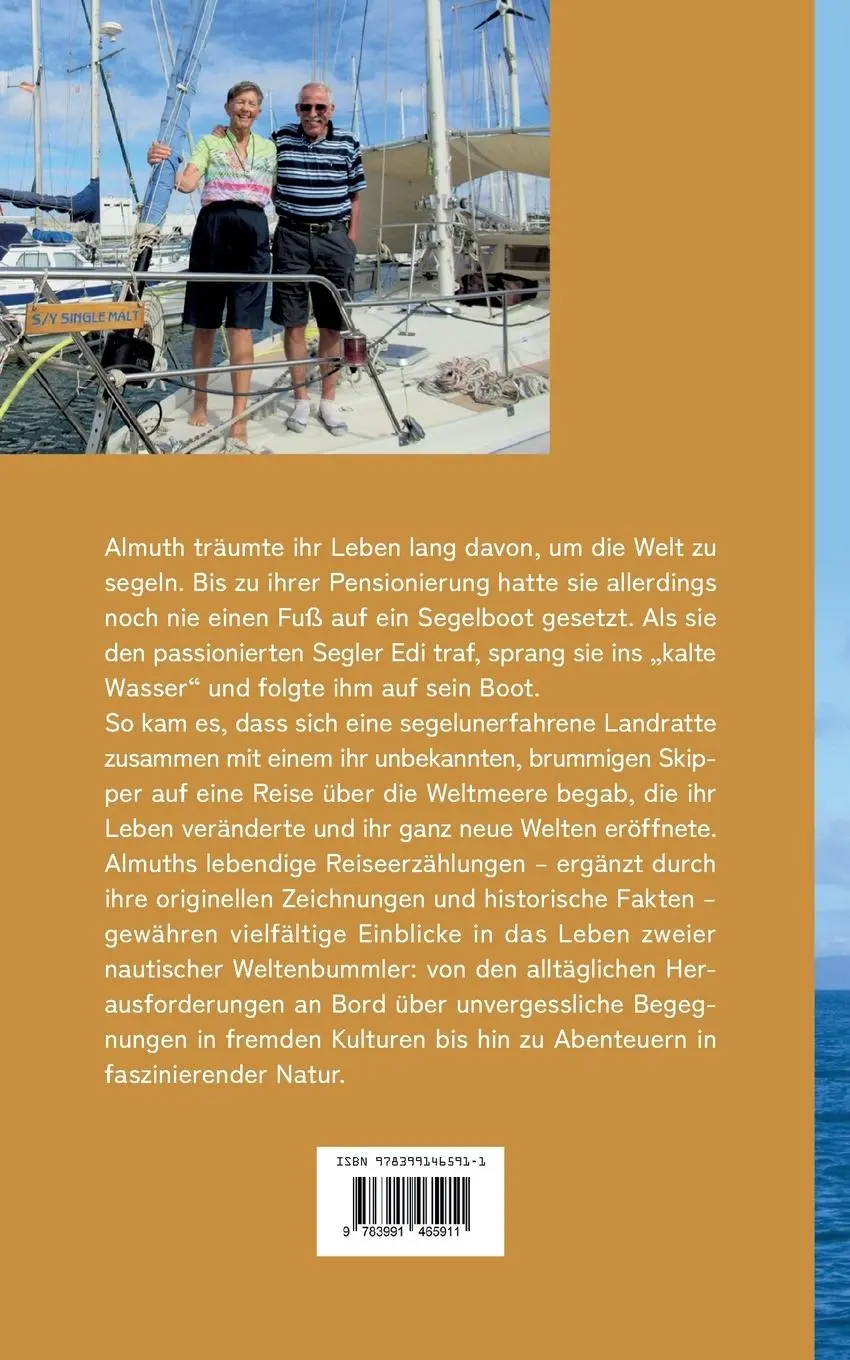 Rückseite: 9783991465911 | Zeit für zeitlose Törns | Nomaden der Meere | Almuth Keck | Buch