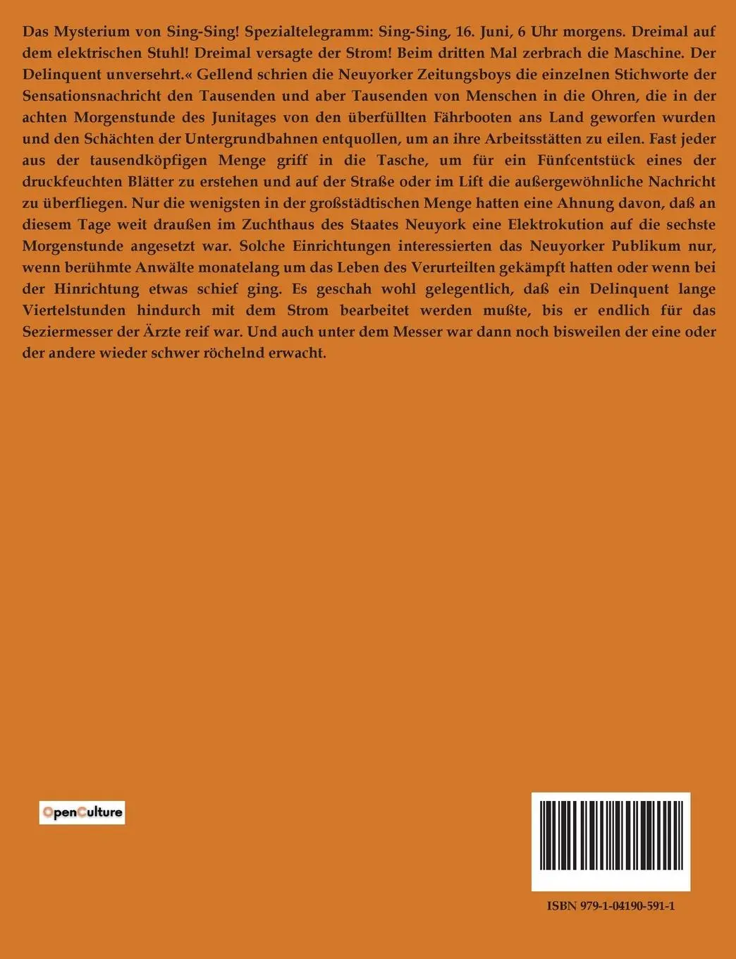 Rückseite: 9791041905911 | Die Macht der Drei | Hans Dominik | Taschenbuch | 276 S. | Deutsch