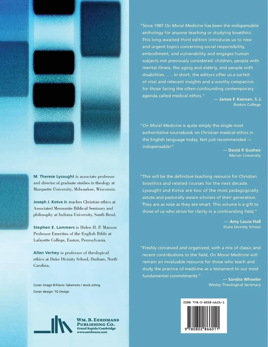 Rückseite: 9780802866011 | On Moral Medicine | Theological Perspectives on Medical Ethics | Buch