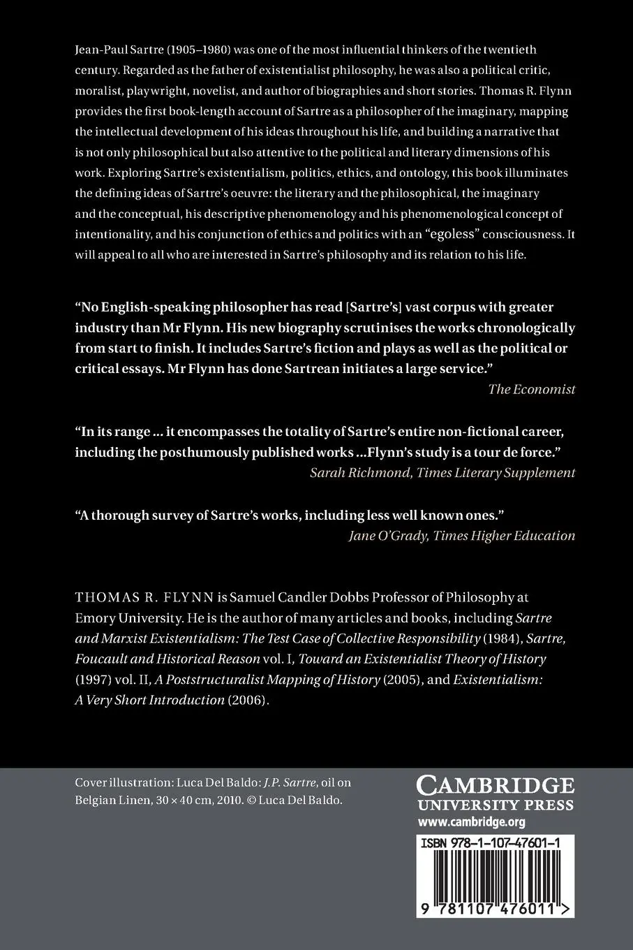 Rückseite: 9781107476011 | Sartre | Thomas R. Flynn | Taschenbuch | Englisch | 2019