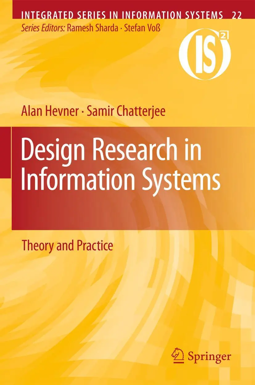 Cover: 9781461426011 | Design Research in Information Systems | Theory and Practice | Buch